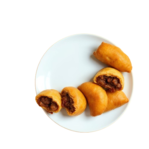 SPICY MINCE VETKOEKS meat based